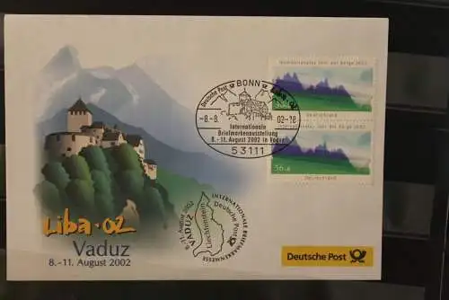 Messebrief Deutsche Post: LIBA 02, Vaduz