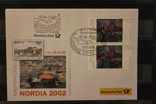 Messebrief Deutsche Post: Nordia 2002, Kristiansand