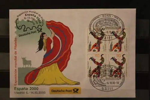 Messebrief Deutsche Post: Espana 2000 Madrid