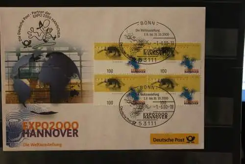 Messebrief Deutsche Post: EXPO 2000 Hannover