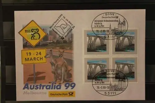 Messebrief Deutsche Post: Australia 99, Melbourne