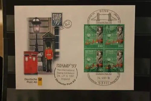 Messebrief Deutsche Post: Stamp '97 England