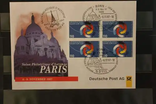 Messebrief Deutsche Post: Salon philatelique d' Automne 1997