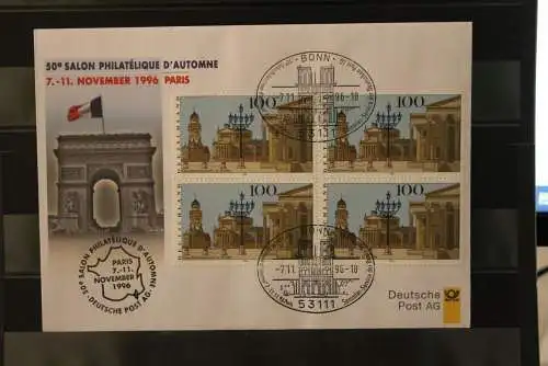 Messebrief Deutsche Post: Salon philatelique d' Automne, Paris 1996