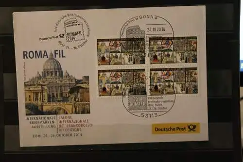 Messebrief Deutsche Post: ROMAFIL 2014 Rom