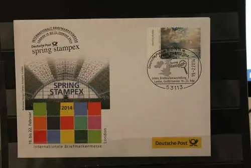 Messebrief Deutsche Post: spring stampex London 2014