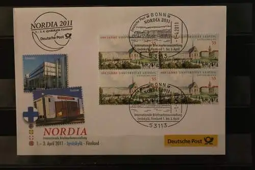 Messebrief Deutsche Post: NORDIA 2011 Finnland