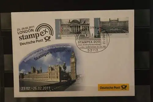 Messebrief Deutsche Post: Stampex London 2011