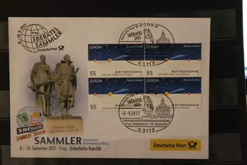 Messebrief Deutsche Post: Sammler 2011 Prag