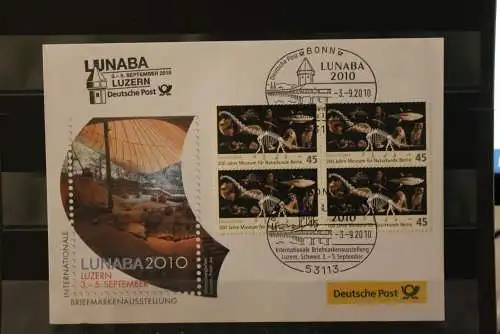 Messebrief Deutsche Post: LUNABA Luzern 2010