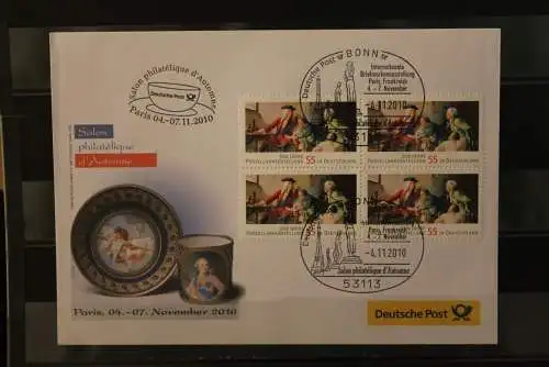 Messebrief Deutsche Post: Salon philatelique d' Automne, Paris 2010