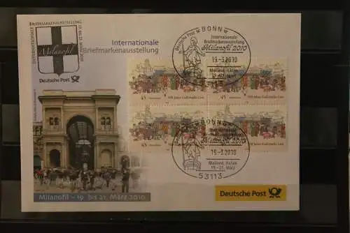 Messebrief Deutsche Post: Milanofil 2010