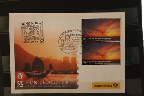 Messebrief Deutsche Post: HONG KONG 2009