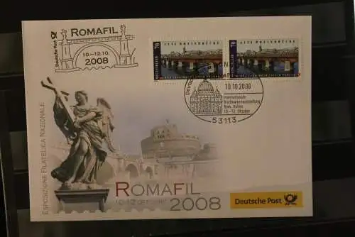 Messebrief Deutsche Post: ROMAFIL 2008