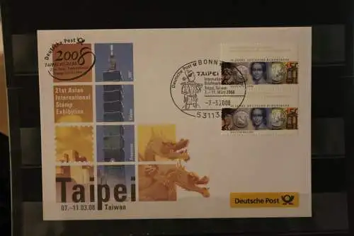 Messebrief Deutsche Post: Taipei 2008