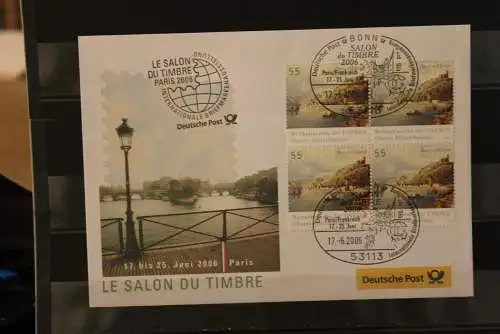 Messebrief Deutsche Post: LE SALON DU TIMBRE Paris 2006