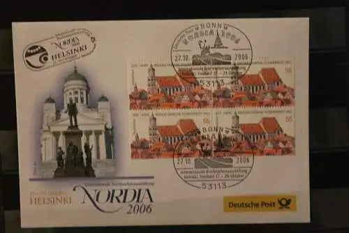 Messebrief Deutsche Post: NORDIA  2006 Helsinki