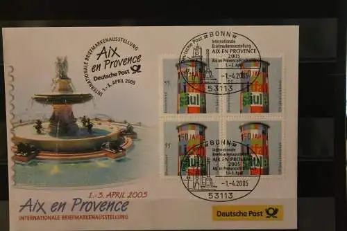 Messebrief Deutsche Post: Aix en Provence 2005