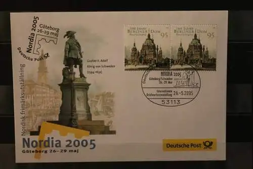 Messebrief Deutsche Post: Nordia 2005, Göteborg