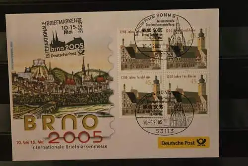 Messebrief Deutsche Post: BRNO 2005