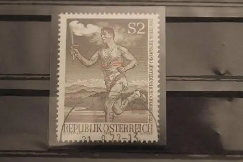 Österreich; Fackellauf 1972, gebraucht