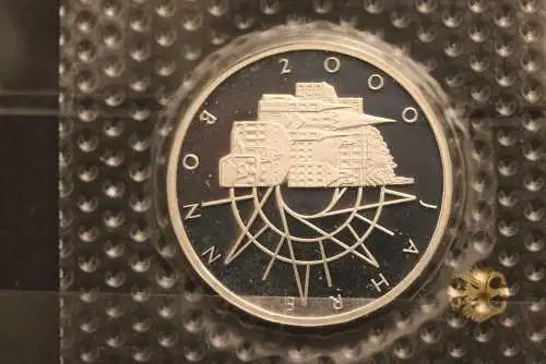 Bundesrepublik Deutschland; 10 Deutsche Mark; 1989; 2000 Jahre Bonn, Silber; PP; Jäger-Nr. 447