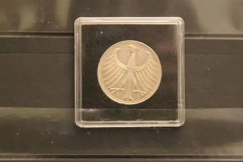 Bundesrepublik Deutschland; Kursmünze 5 DM; 1958; D; Silber 625; vz , Jäger-Nr. 387