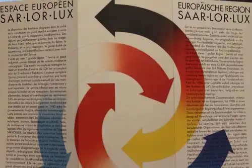 Deutschland, Frankreich, Luxemburg: Folder Europäische Region Saar-Lor-Lux, 1997