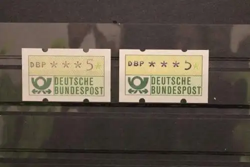 Deutschland, ATM 1981, verschobener Unterdruck, daher heller