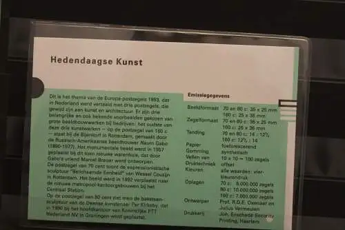 Niederlande; Europa CEPT 1993, Präsentationspack