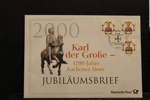 Deutschland; Jubiläumsbrief 2000; Karl der Große - 1200 Jahre Aachener Dom