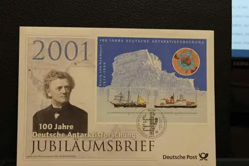 Deutschland; Jubiläumsbrief 2001; 100 Jahre Deutsche Antarktisforschung