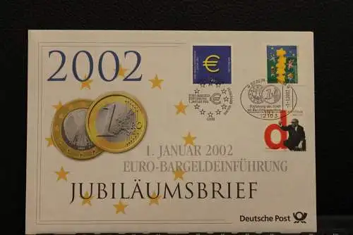 Deutschland; Jubiläumsbrief 2002: EURO-Bargeldeinführung