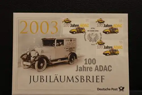 Deutschland; Jubiläumsbrief 2003: 100 Jahre ADAC