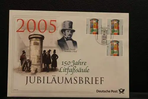 Deutschland; Jubiläumsbrief 2005: 150 Jahre Litfaßsäule