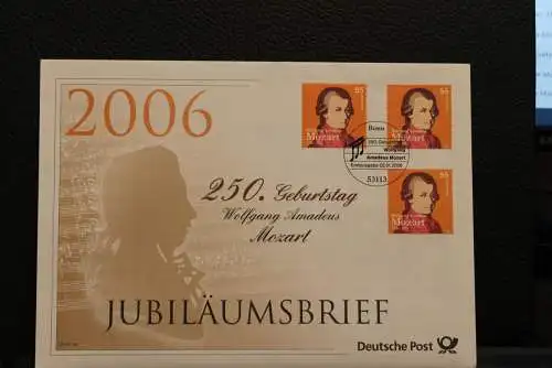 Deutschland; Jubiläumsbrief 2006: 250. Geburtstag Wolfgang A. Mozart