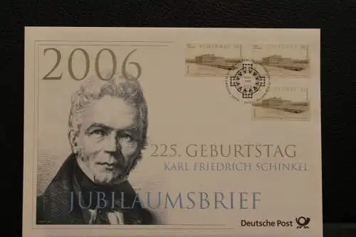 Deutschland; Jubiläumsbrief 2006: 225. Geburtstag Karl F. Schinkel