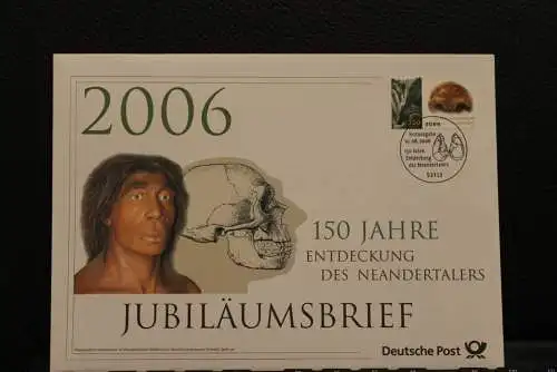 Deutschland; Jubiläumsbrief 2006: 150 Jahre Entdeckung des Neandertalers