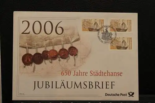 Deutschland; Jubiläumsbrief 2006: 650 Jahre Städtehanse