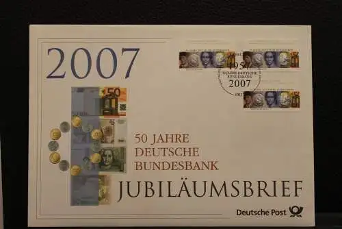 Deutschland; Jubiläumsbrief 2007: 50 Jahre Deutsche Bundesbank