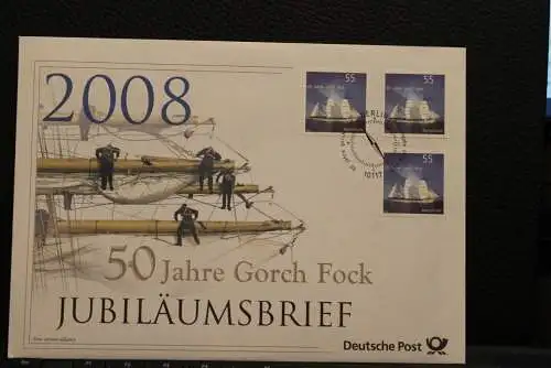 Deutschland; Jubiläumsbrief 2008: 50 Jahre Gorch Fock