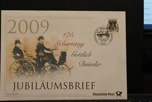 Deutschland; Jubiläumsbrief 2009: 175. Geburtstag Gottlieb Daimler