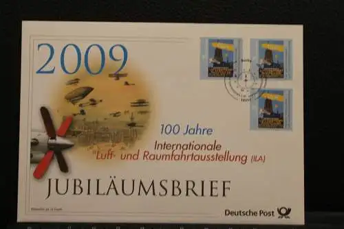 Deutschland; Jubiläumsbrief 2009: 100 Jahre Internationale Luft- und Raumfahrtausstellung (ILA)