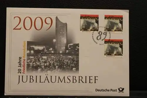 Deutschland; Jubiläumsbrief 2009: 20 Jahre Friedliche Revolution