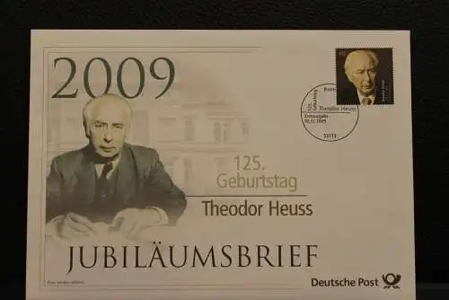 Deutschland; Jubiläumsbrief 2009: 125. Geburtstag Theodor Heuss