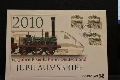 Deutschland; Jubiläumsbrief 2010: 175 Jahre Eisenbahn in Deutschland