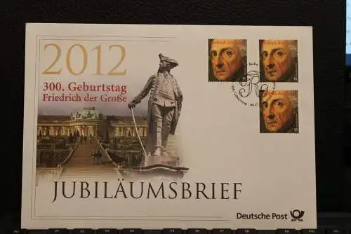 Deutschland; Jubiläumsbrief 2012: 300. Geburtstag Friedrich der Große