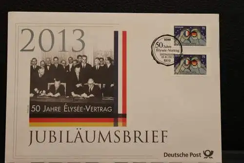 Deutschland; Jubiläumsbrief 2013: 50 Jahre Elysee-Vertrag