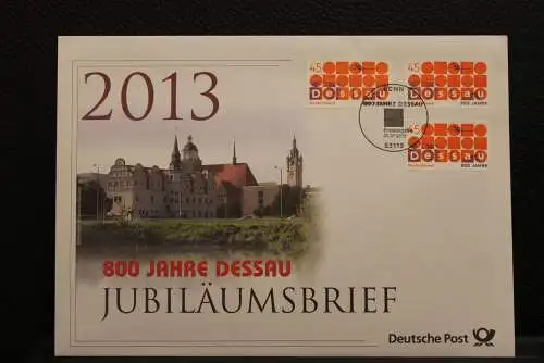 Deutschland; Jubiläumsbrief 2013: 800 Jahre Dessau