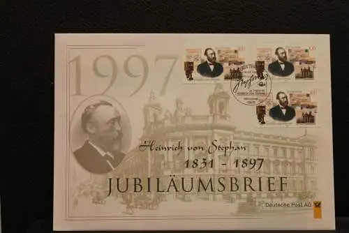 Deutschland; Jubiläumsbrief 1997: Heinrich von Stephan